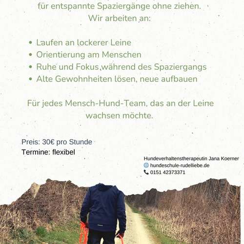 Hundeauslaufgebiet-Hundeschule Rudelliebe-Bild