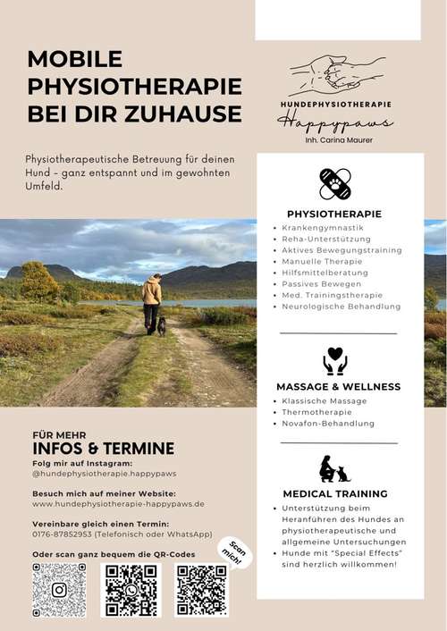 Hundeauslaufgebiet-Mobile Hundephysiotherapie Happypaws Carina Maurer-Bild