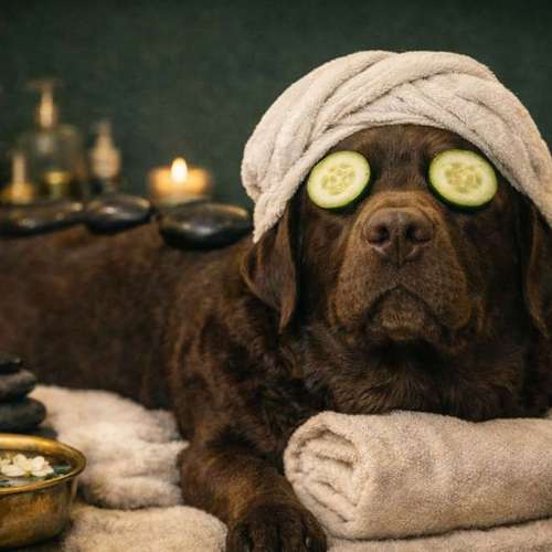 Hundeauslaufgebiet-Fellkultur-Bild