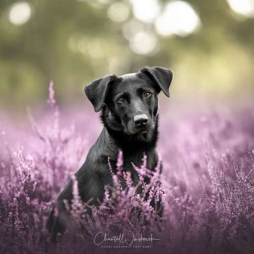 Hundeauslaufgebiet-Charliegraphie Photoart-Bild