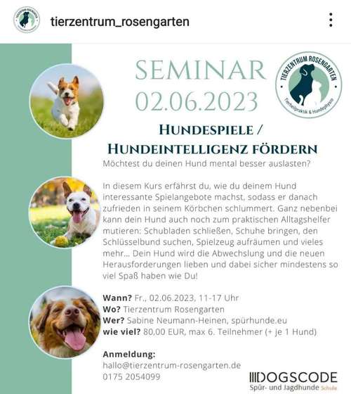 Hundeauslaufgebiet-Tierzentrum Rosengarten-Bild