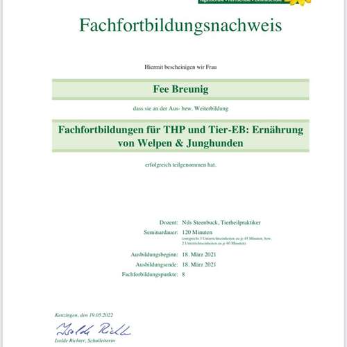 Hundeauslaufgebiet-BeuteFee - HUNDgerecht füttern-Bild