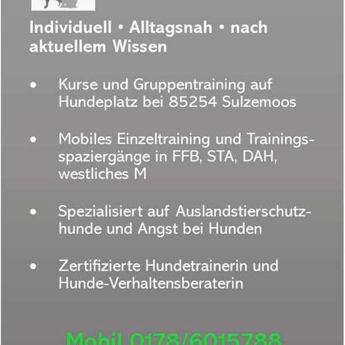 Hundeauslaufgebiet-Hundeschule FFB u. Umgebung-Bild