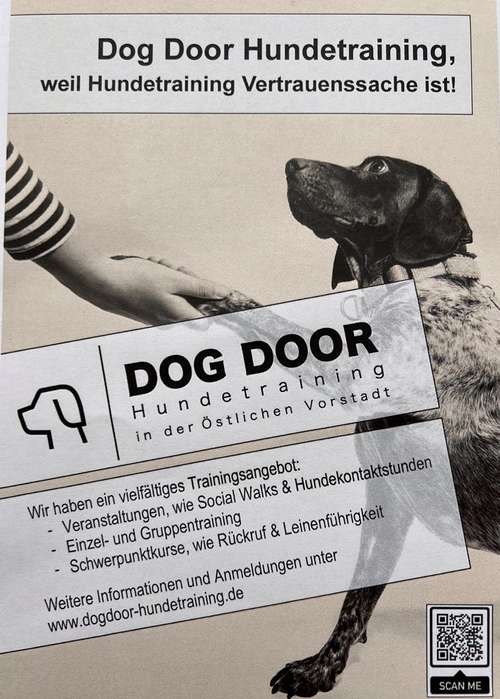 Hundeauslaufgebiet-Dog Door Hundetraining-Bild