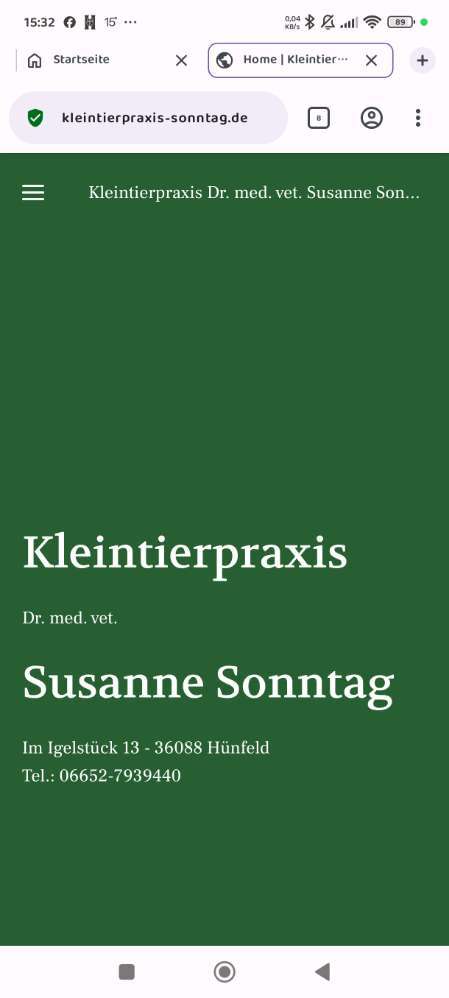Hundeauslaufgebiet-Kleintierpraxis Dr. med. vet. Susanne Sommer-Bild