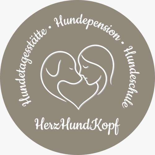 Hundeauslaufgebiet-Herz (H)und Kopf-Bild