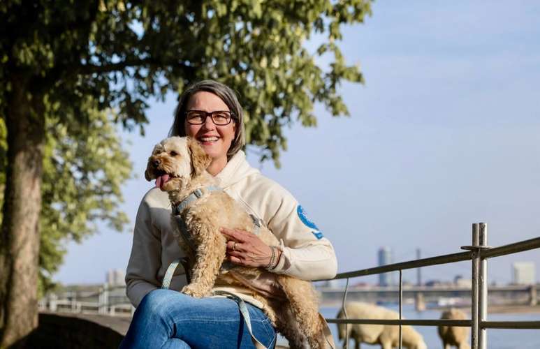 Hundeauslaufgebiet-Dogs am Rhein-Bild