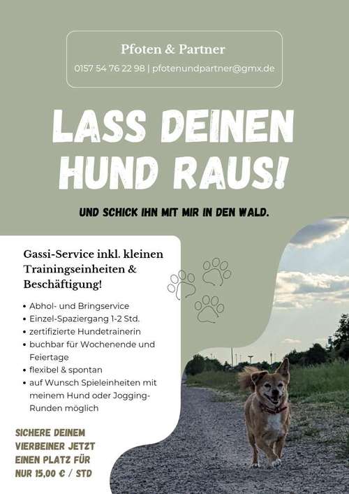 Hundeauslaufgebiet-Pfoten & Partner-Bild