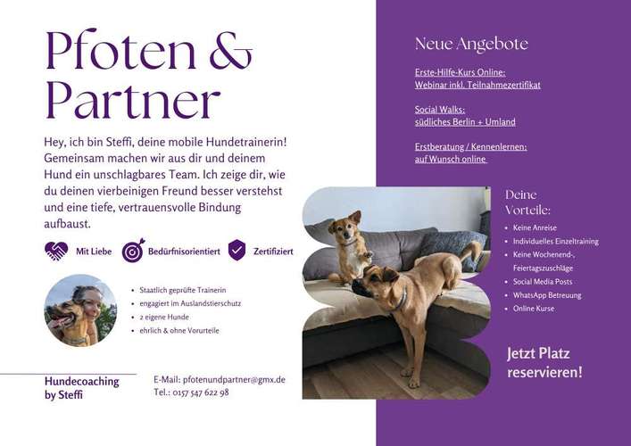 Hundeauslaufgebiet-Pfoten & Partner-Bild