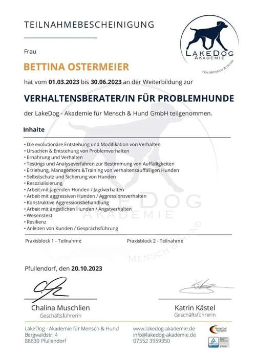 Hundeauslaufgebiet-Dogford Academy - Hundetraining in AK/NR-Bild