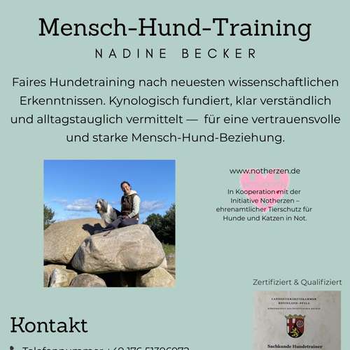 Hundeauslaufgebiet-wHunderbar Mensch-Hund-Training Nadine Becker-Bild