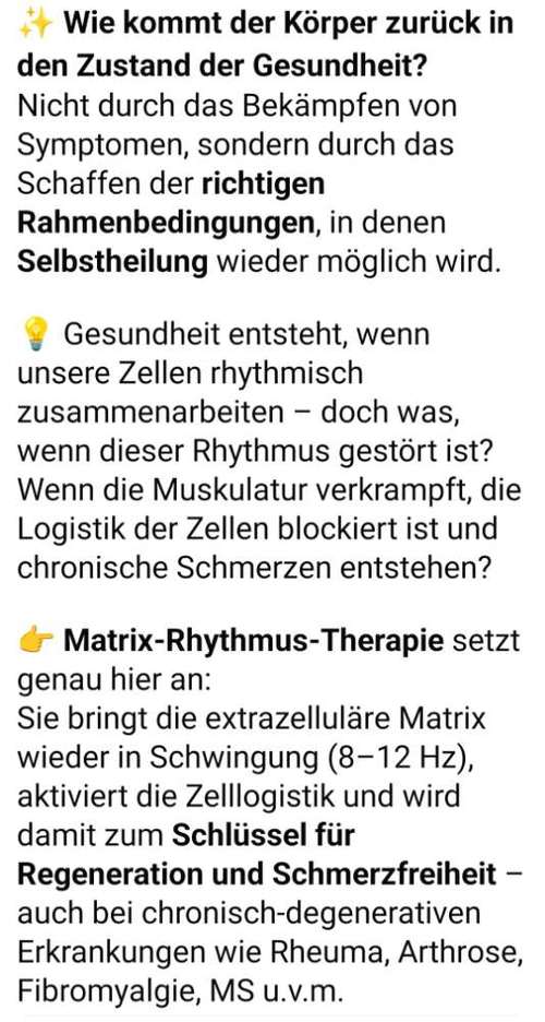 Hundeauslaufgebiet-Matrix-Rhythmus-Therapie-Bild