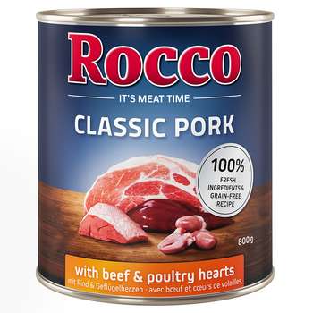 tests-Rocco Classic Pork Rind & Geflügelherzen-Bild