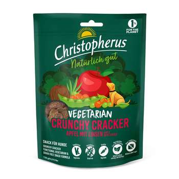 tests-Christopherus Vegetarian - Crunchy Snack Apfel mit Linsen-Bild