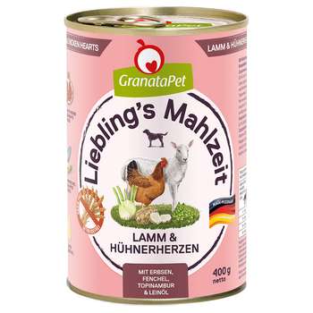 tests-GranataPet Liebling's Mahlzeit - Lamm & Hühnerherzen-Bild