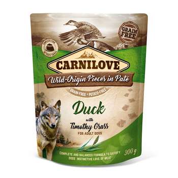 tests-Carnilove Dog Pouch Paté - Duck with Timothy Grass-Bild