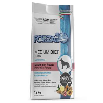 tests-Forza10 Medium Diet Low Grain mit Schwein-Bild