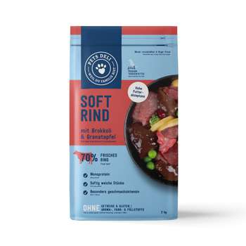 tests-Pets Deli "Soft" Rind mit Brokkoli und Granatapfel-Bild