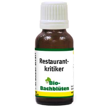 tests-cdVet Bio-Bachblüten Restaurantkritiker-Bild