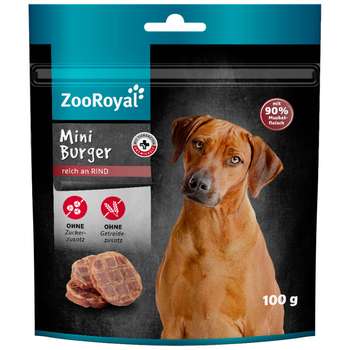 tests-ZooRoyal Mini Burger reich an Rind-Bild