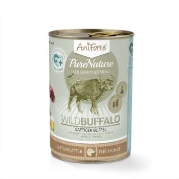 tests-AniForte Nassfutter WildBuffalo Büffel mit Spinat-Bild