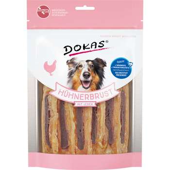 tests-DOKAS Hundesnack Hühnerbrust mit Leber-Bild