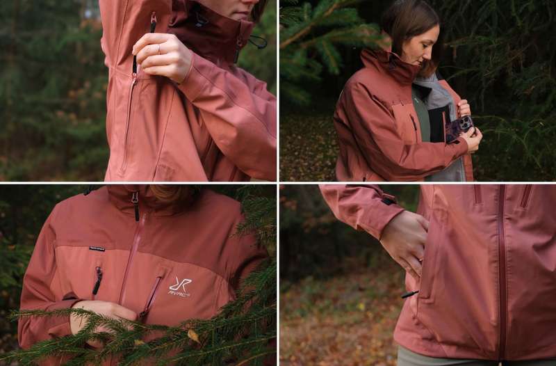 Julia von Dogorama mit RevolutionRace Silence Proshell 3L Jacket