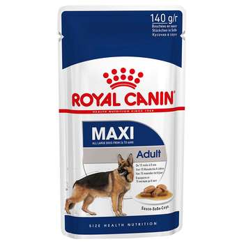 tests-Royal Canin Maxi Adult in Soße-Bild