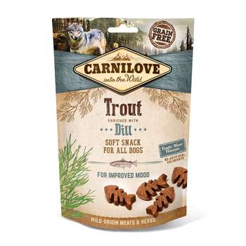 tests-Carnilove Dog - Soft Snack - Trout with Dill-Bild