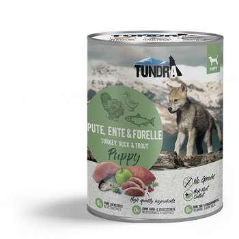 tests-Tundra Puppy Pute, Ente & Forelle-Bild