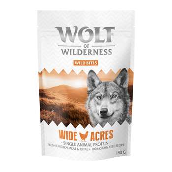 tests-Wolf of Wilderness Snack - Wild Bites - Wide Acres - Huhn (Monoprotein)-Bild