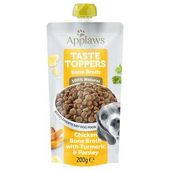 tests-Applaws Taste Toppers Pouch - Hühnerknochenbrühe mit Kurkuma & Petersilie-Bild