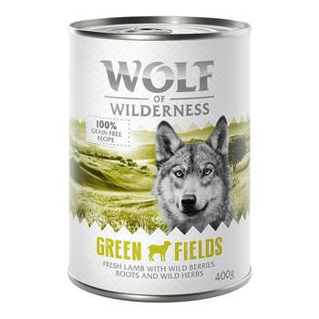 tests-Wolf of Wilderness Adult - Green Fields - Lamm, Johannisbeeren, Cranberries-Bild