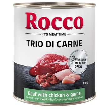 tests-Rocco Classic Trio di Carne - Rind, Huhn & Wild-Bild