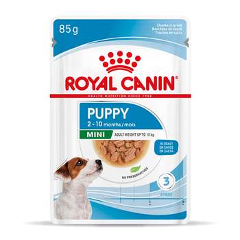 tests-Royal Canin Mini Puppy in Soße-Bild