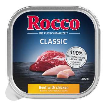 tests-Rocco Classic Schale Rind mit Huhn-Bild