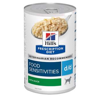 tests-Hills Prescription Diet d/d Food Sensitivities Nassfutter für Hunde mit Ente-Bild