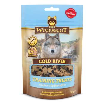 tests-Wolfsblut Cold River - Forelle mit Süßkartoffel - Training Treats-Bild