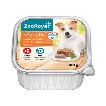 tests-ZooRoyal Pastete Huhn mit Pute und Naturreis-Bild