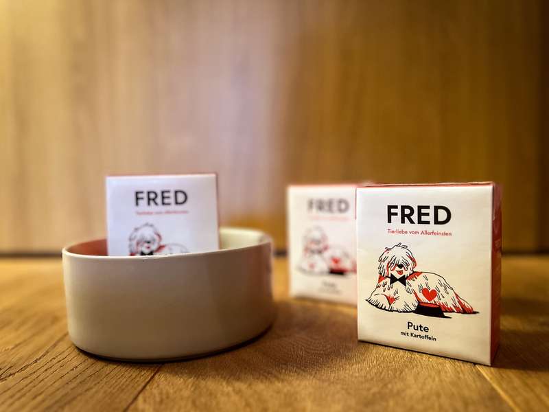 Das Nassfutter Fred & Felia in Tetrapaks