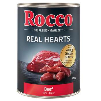 tests-Rocco Real Hearts: Rind mit ganzen Hühnerherzen-Bild