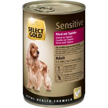 tests-SELECT GOLD Sensitive Adult Pferd mit Tapioka-Bild