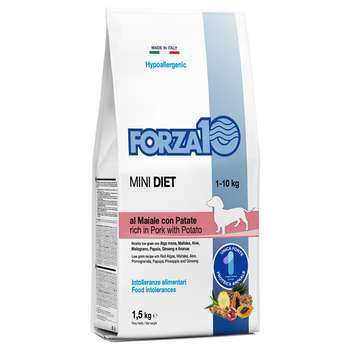 tests-Forza10 Mini Diet Low Grain mit Schwein & Kartoffeln-Bild