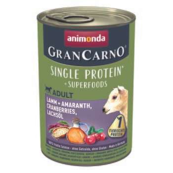 tests-Animonda GranCarno Single Protein Superfoods Lamm & Amaranth, Cranberries, Lachsöl-Bild