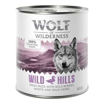 tests-Wolf of Wilderness Adult - Monoprotein Rezeptur - Wild Hills - Ente-Bild