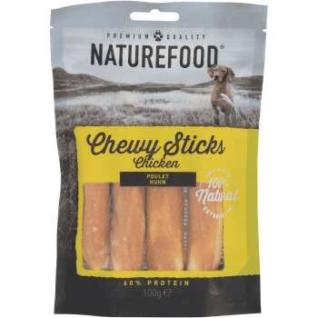 tests-NATUREFOOD Chewy Sticks Huhn-Bild