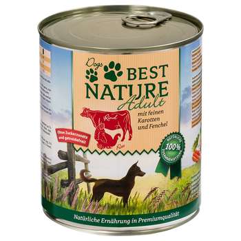 tests-Best Nature Dog Adult - Pute, Rind & Karotten-Bild