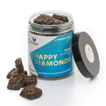 tests-Gourmops Happy Diamonds Rind mit mediterranen Kräutern-Bild