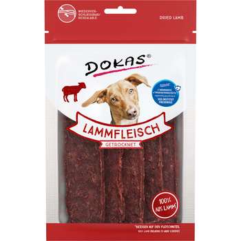 tests-DOKAS Hundesnack Lammfleisch getrocknet-Bild