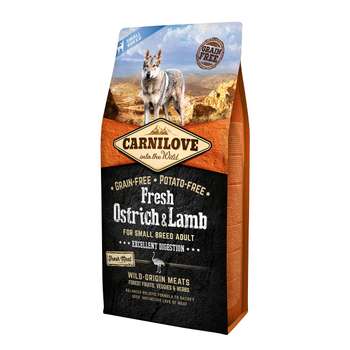 tests-Carnilove Dog Adult Fresh Small Breeds - Ostrich & Lamb-Bild